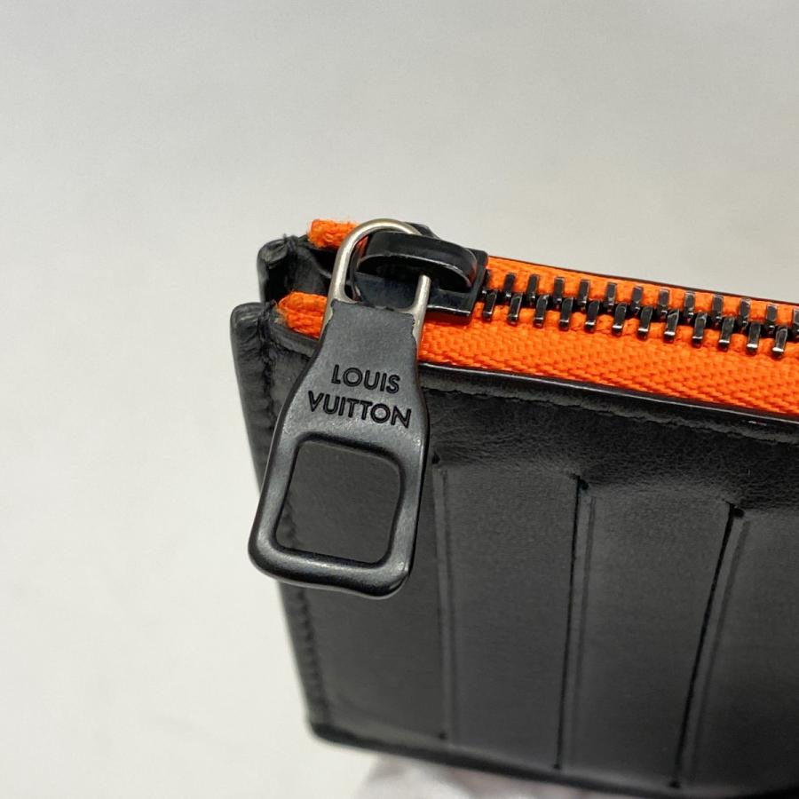 ★最終価格【6dd4117-k】ルイヴィトン ケース モノグラム･エンボス カードホルダー M80827 ノワール【中古】メンズ LOUIS VUITTON（ルイ・ヴィトン） 【6dd4117-k】ルイヴィトン コイン