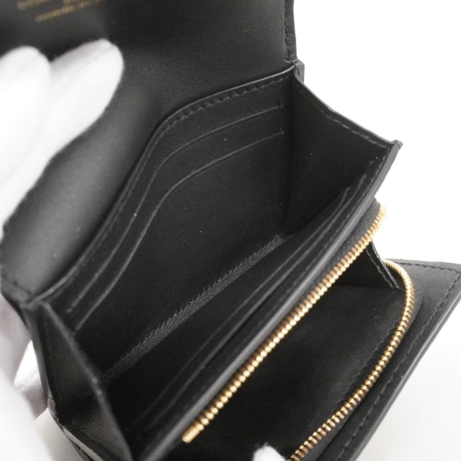【6dd4132-k】ルイヴィトン 財布 トリヨン ポルトフォイユカプシーヌ タイニー M12149 ノワール【中古】レディース LOUIS VUITTON（ルイ・ヴィトン） 【6dd4132-k】ルイヴィトン 財布