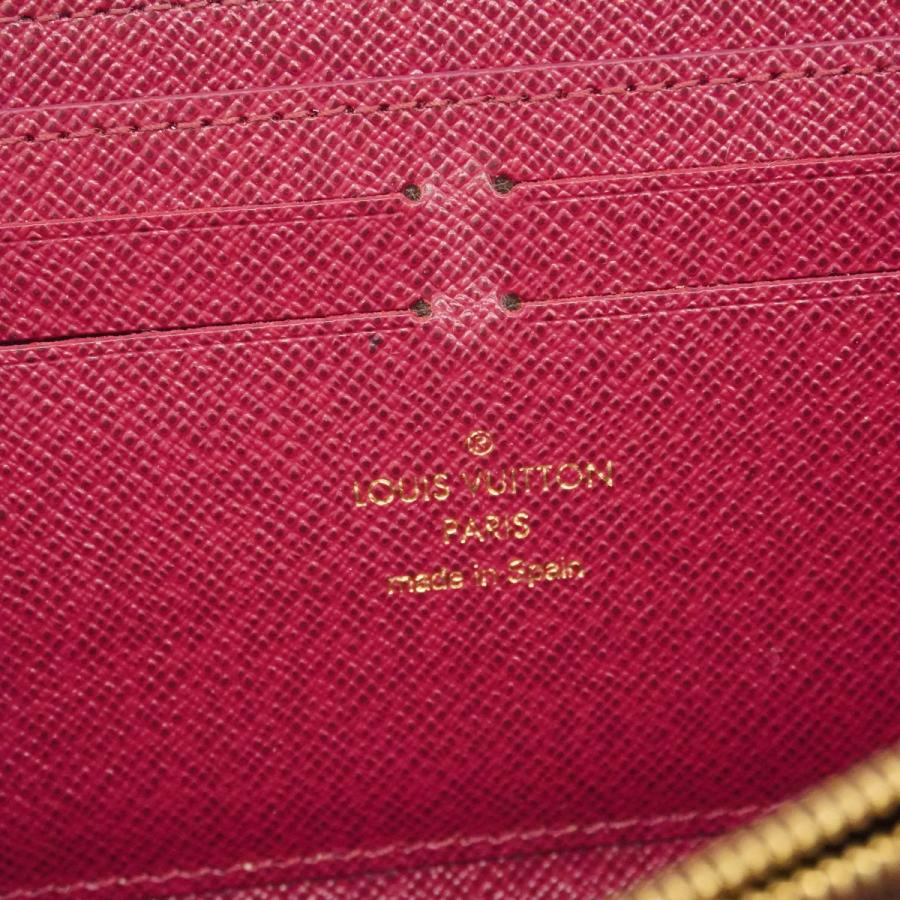 【6dd4171】ルイヴィトン 長財布 モノグラム ポルトフォイユクレマンス M60742 フューシャ【中古】レディース LOUIS VUITTON（ルイ・ヴィトン） 【6dd4171】ルイヴィトン 長財布