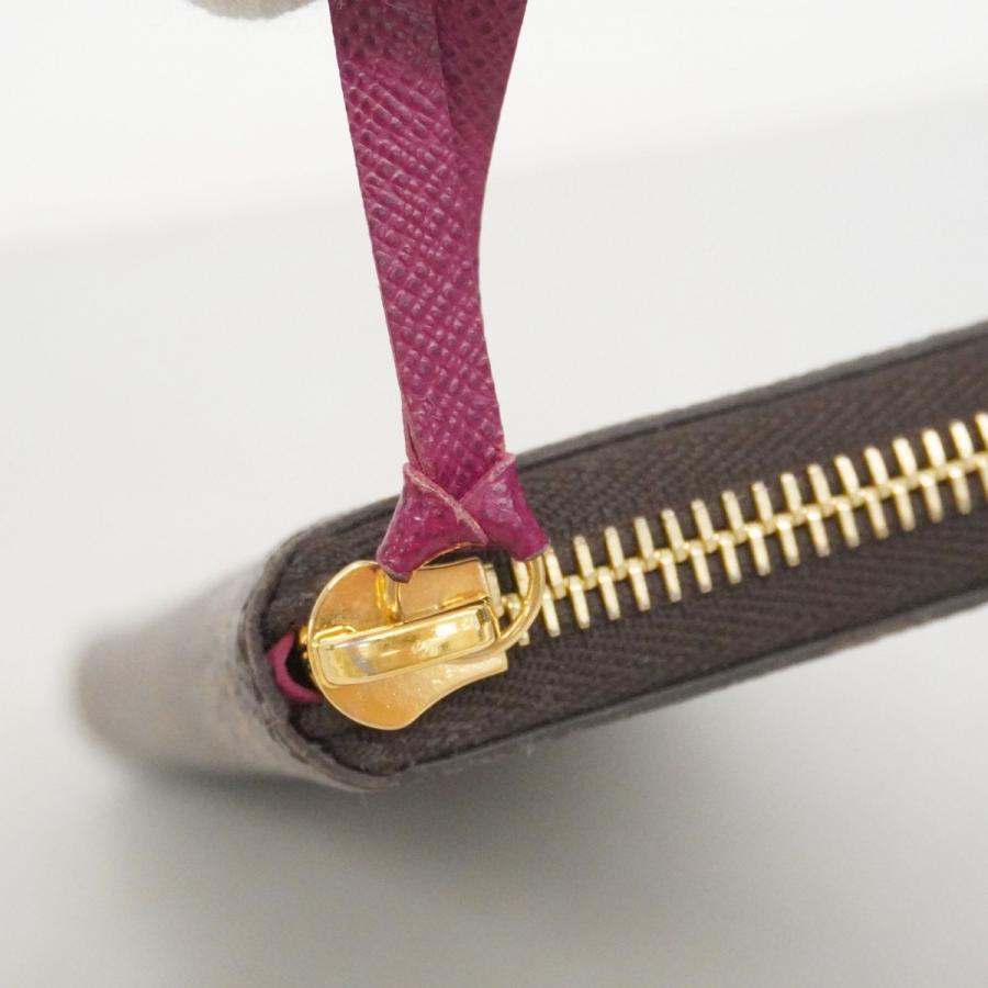 【6dd4171】ルイヴィトン 長財布 モノグラム ポルトフォイユクレマンス M60742 フューシャ【中古】レディース LOUIS VUITTON（ルイ・ヴィトン） 【6dd4171】ルイヴィトン 長財布