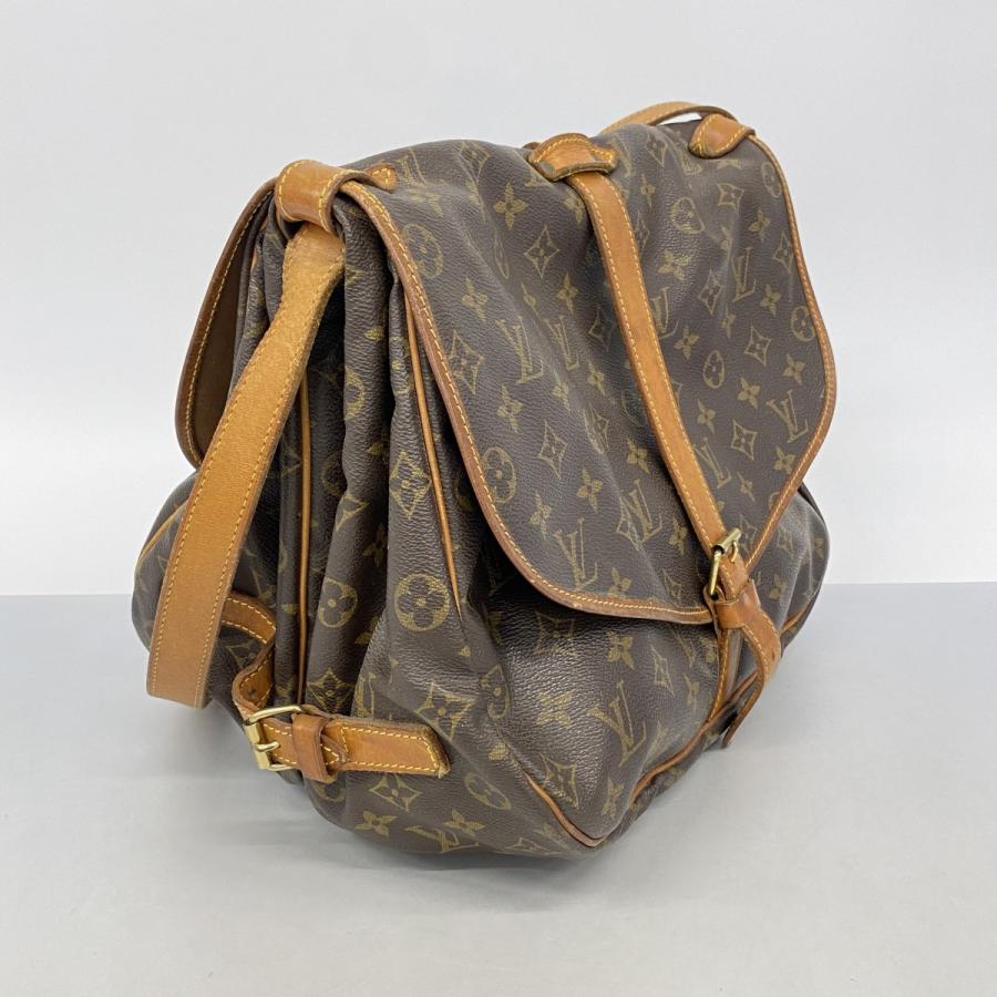 【6dd4197】ルイヴィトン ショルダーバッグ モノグラム ソミュール35 M42254 ブラウン【中古】レディース LOUIS VUITTON（ルイ・ヴィトン） 【6dd4197】ルイヴィトン ショルダー