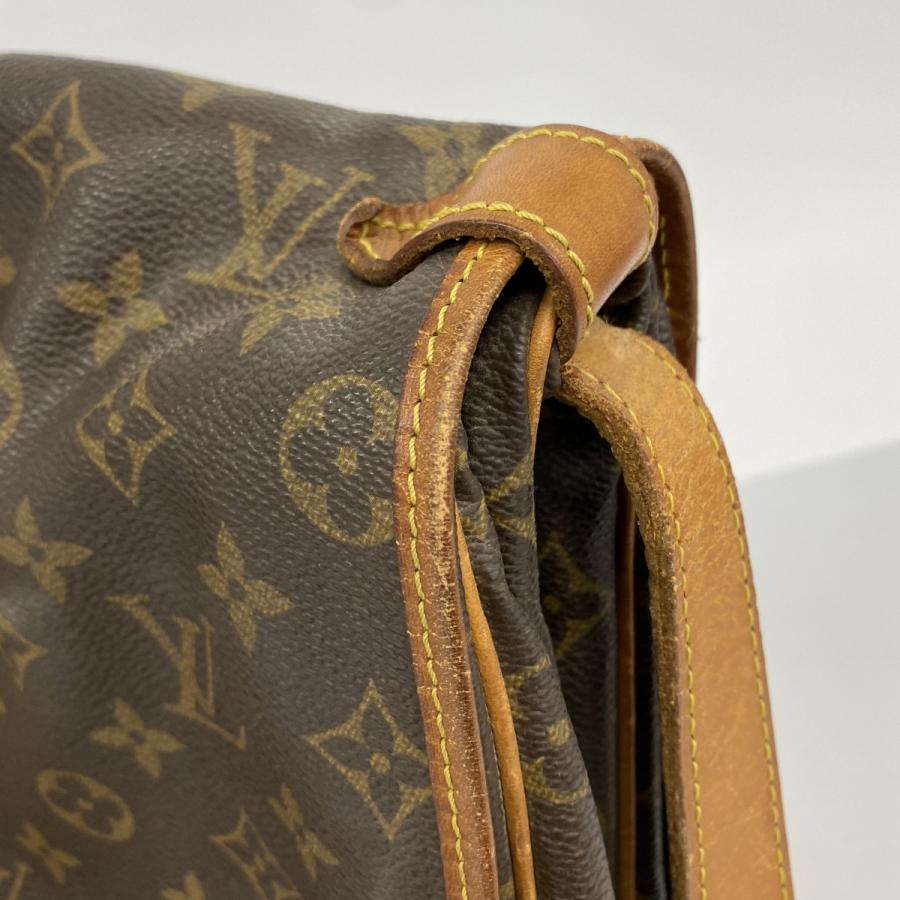 【6dd4197】ルイヴィトン ショルダーバッグ モノグラム ソミュール35 M42254 ブラウン【中古】レディース LOUIS VUITTON ルイヴィトン ショルダーバッグ モノグラム ソミュール