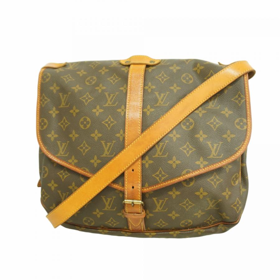 【6dd4221】ルイヴィトン ショルダーバッグ モノグラム ソミュール35 M42254 ブラウン【中古】レディース LOUIS VUITTON（ルイ・ヴィトン） 【6dd4221】ルイヴィトン ショルダー