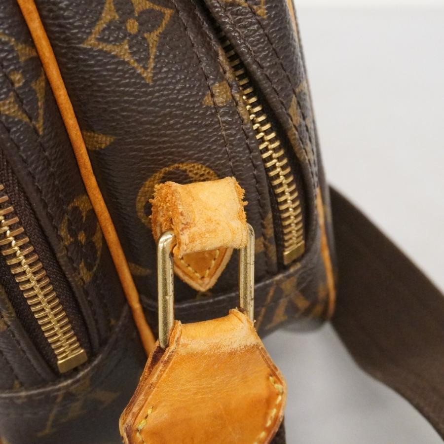 【6dd4489】ルイヴィトン ショルダーバッグ モノグラム リポーターPM M45254 ブラウン【中古】レディース LOUIS VUITTON（ルイ・ヴィトン） リポーターPM モノグラム ショルダー