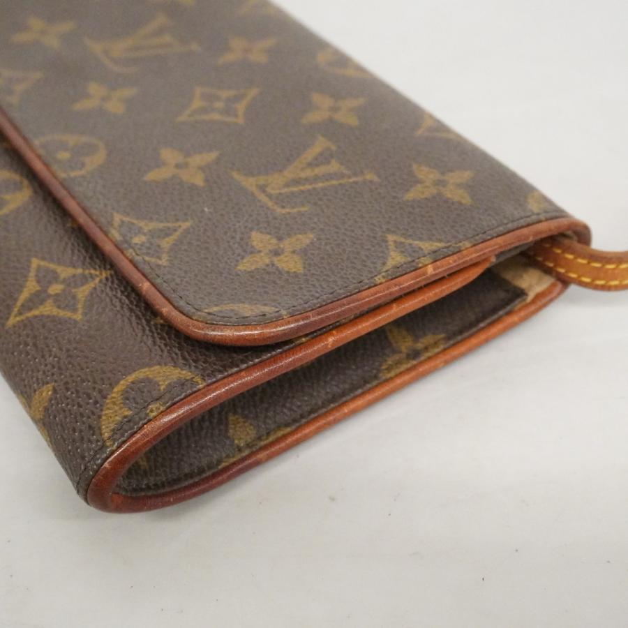 【6dd4558】ルイヴィトン ショルダーバッグ モノグラム ポシェットツインGM M51852 ブラウン【中古】レディース LOUIS VUITTON（ルイ・ヴィトン） 【6dd4558】ルイヴィトン ショルダー