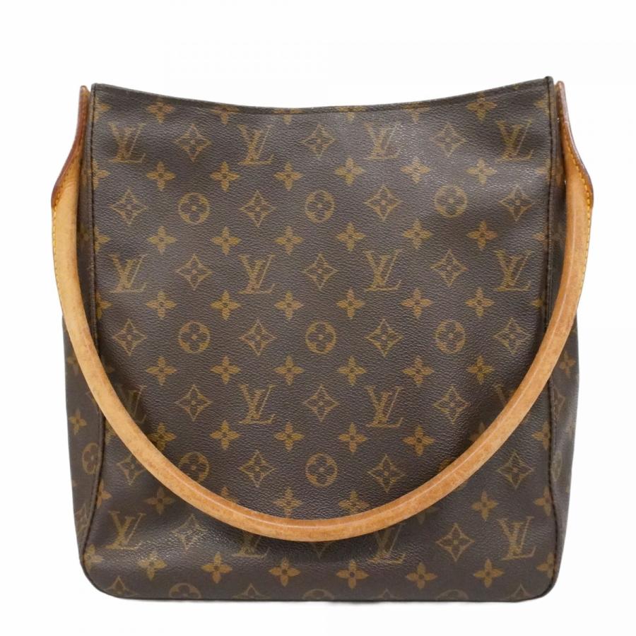 【6dd4610-h】ルイヴィトン ショルダーバッグ モノグラム ルーピングGM M51145 ブラウン【中古】レディース LOUIS VUITTON（ルイ・ヴィトン） 【6dd4610-h】ルイヴィトン