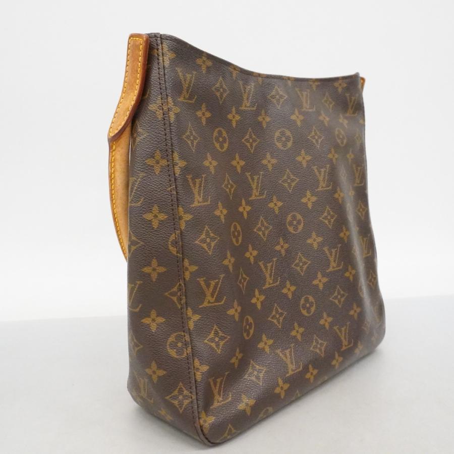 【6dd4610-h】ルイヴィトン ショルダーバッグ モノグラム ルーピングGM M51145 ブラウン【中古】レディース LOUIS VUITTON（ルイ・ヴィトン） 【6dd4610-h】ルイヴィトン