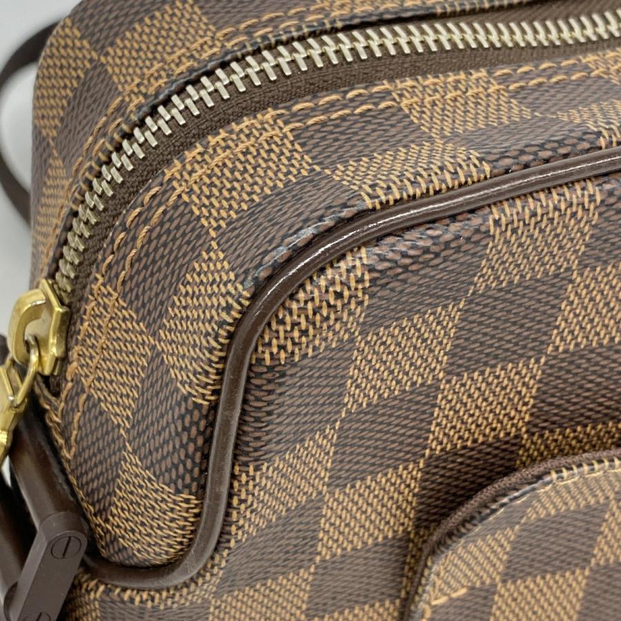 【6dd4739】ルイヴィトン ショルダーバッグ ダミエ オラフPM N41442 エベヌ【中古】レディース LOUIS VUITTON（ルイ・ヴィトン） 【6dd4739】ルイヴィトン ショルダー