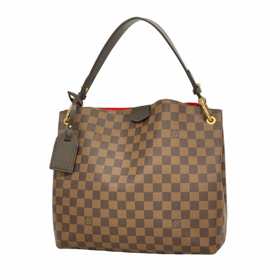 【6dd4784-k】ルイヴィトン ショルダーバッグ ダミエ グレースフルPM N44044 エベヌ【中古】レディース LOUIS VUITTON（ルイ・ヴィトン） 【6dd4784-k】ルイヴィトン