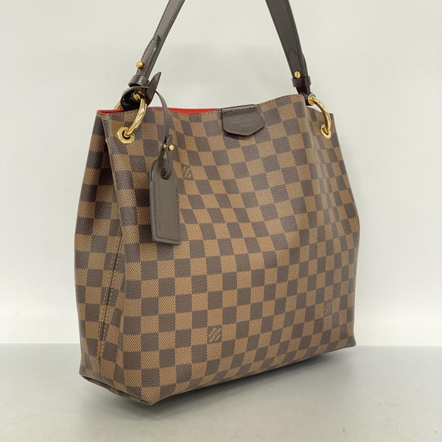 【6dd4784-k】ルイヴィトン ショルダーバッグ ダミエ グレースフルPM N44044 エベヌ【中古】レディース LOUIS VUITTON（ルイ・ヴィトン） 【6dd4784-k】ルイヴィトン