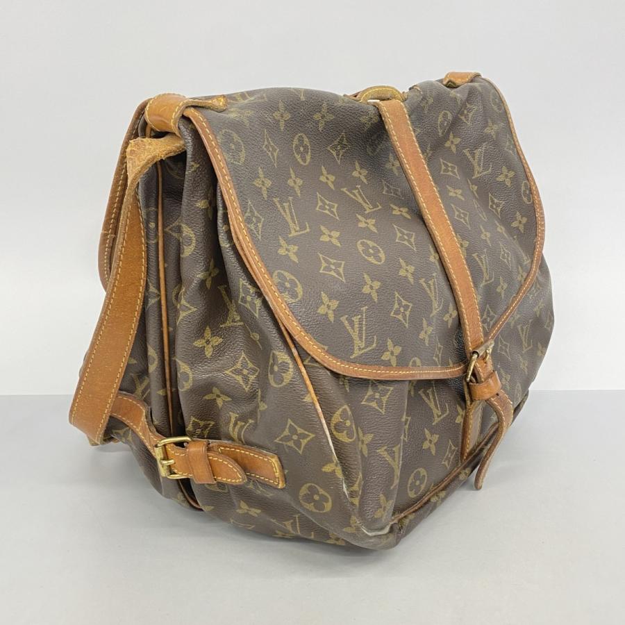 【6dd4817】ルイヴィトン ショルダーバッグ モノグラム ソミュール35 M42254 ブラウン【中古】レディース LOUIS VUITTON（ルイ・ヴィトン） 【6dd4817】ルイヴィトン ショルダー