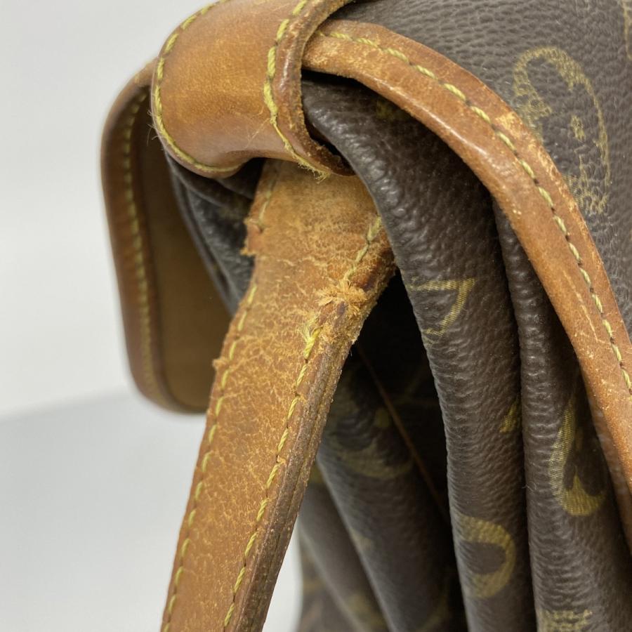 【6dd4817】ルイヴィトン ショルダーバッグ モノグラム ソミュール35 M42254 ブラウン【中古】レディース LOUIS VUITTON（ルイ・ヴィトン） 【6dd4817】ルイヴィトン ショルダー