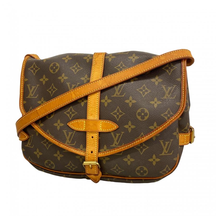 【6dd4912】ルイヴィトン ショルダーバッグ モノグラム ソミュール30 M42256 ブラウン【中古】レディース LOUIS VUITTON（ルイ・ヴィトン） 【6dd4912】ルイヴィトン ショルダー