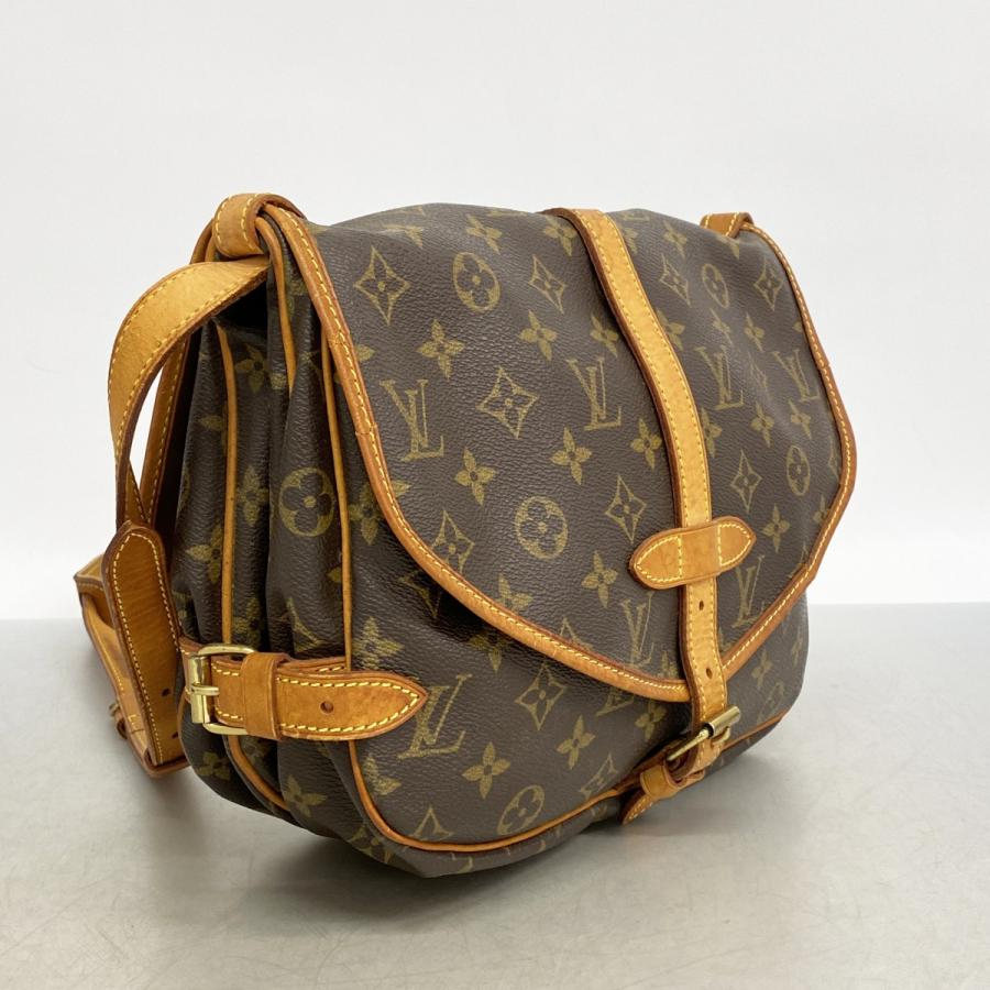 【6dd4912】ルイヴィトン ショルダーバッグ モノグラム ソミュール30 M42256 ブラウン【中古】レディース LOUIS VUITTON（ルイ・ヴィトン） 【6dd4912】ルイヴィトン ショルダー