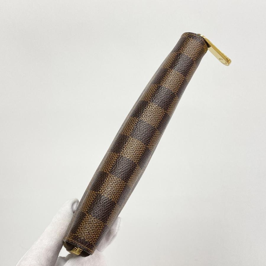 【6dd4917】ルイヴィトン 長財布 ダミエ ジッピーウォレット N41661 エベヌ【中古】メンズ レディース ユニセックス LOUIS VUITTON（ルイ・ヴィトン） 【6dd4917】ルイヴィトン 長財布