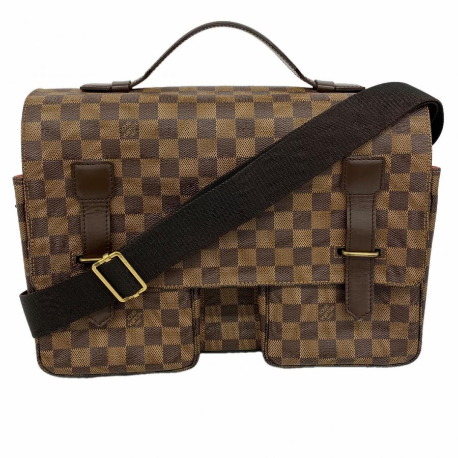 【6dd4967】ルイヴィトン ショルダーバッグ ダミエ ブロードウェイ N42270 エベヌ【中古】レディース LOUIS VUITTON（ルイ・ヴィトン） 【6dd4967】ルイヴィトン ショルダー