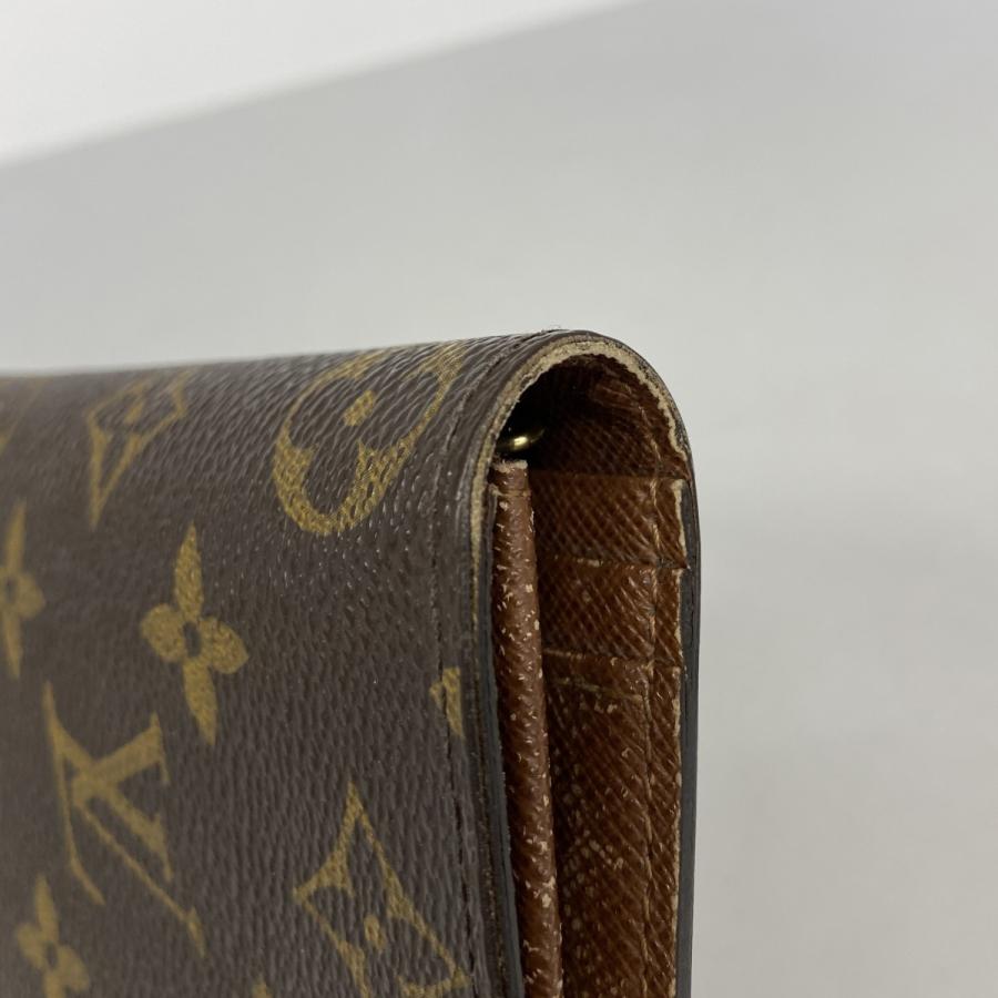 【6dd4971】ルイヴィトン 長財布 モノグラム ポルトフォイユブラザ M66540 ブラウン【中古】レディース LOUIS VUITTON（ルイ・ヴィトン） 【6dd4971】ルイヴィトン 長財布