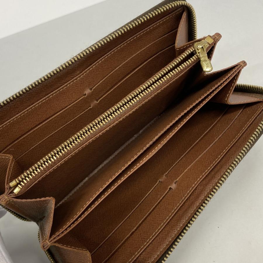【6dd4982】ルイヴィトン 長財布 モノグラム ジッピーウォレット M60017 ブラウン【中古】メンズ レディース ユニセックス LOUIS VUITTON（ルイ・ヴィトン） 【6dd4982】ルイヴィトン 長財布