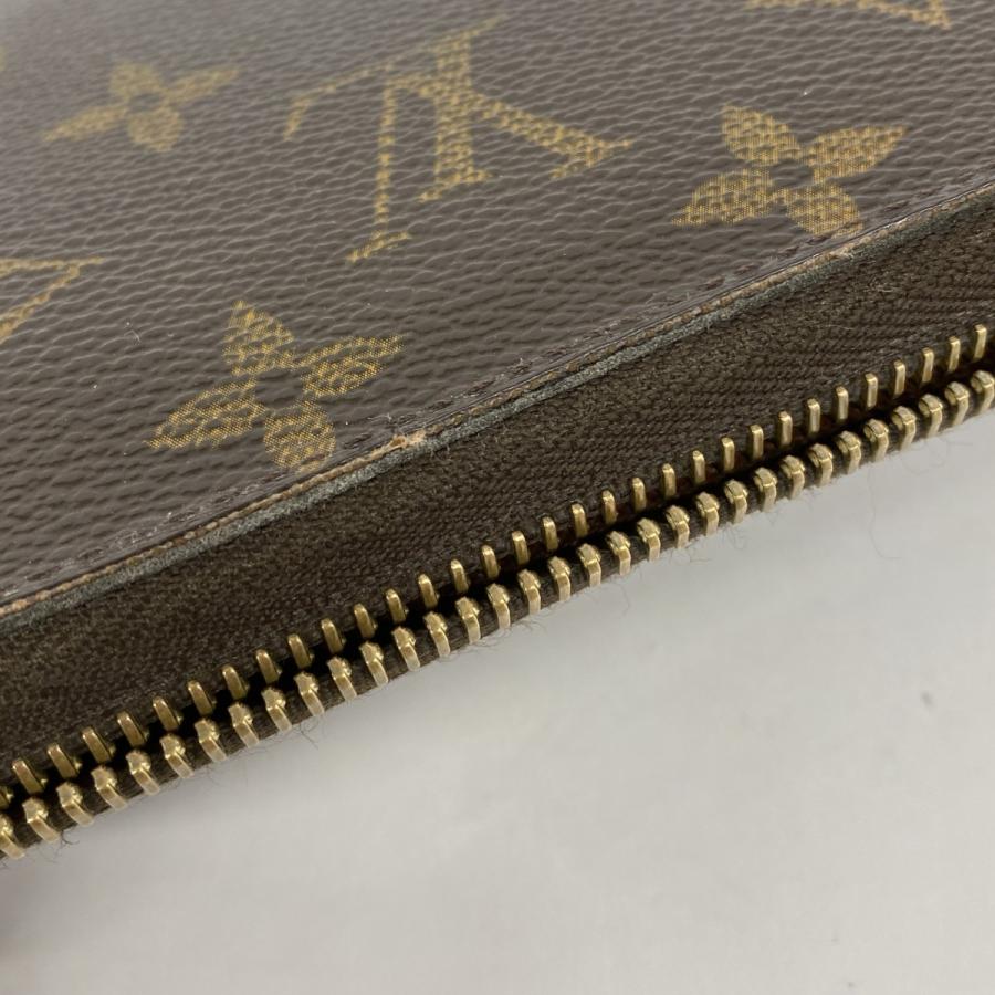 【6dd4982】ルイヴィトン 長財布 モノグラム ジッピーウォレット M60017 ブラウン【中古】メンズ レディース ユニセックス 6dd4982】ルイヴィトン 長財布 モノグラム ジッピーウォレット M60017