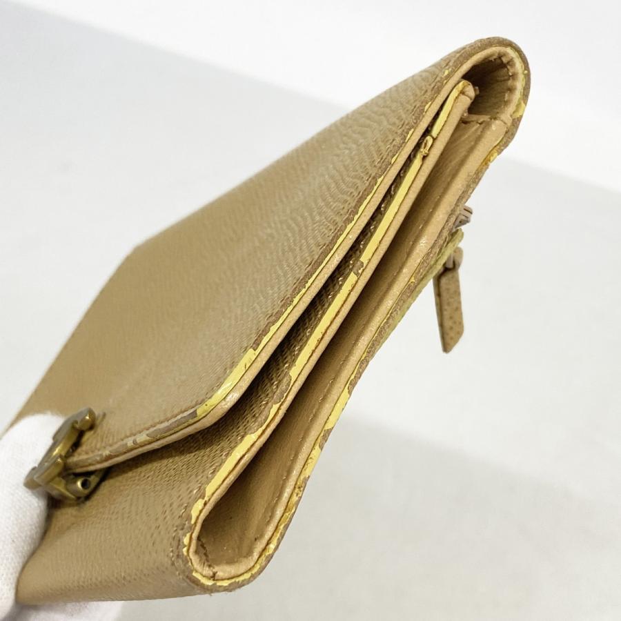【6dd5006】シャネル 財布 キャビアスキン ブラウン ゴールド金具【中古】レディース CHANEL（シャネル） 【6dd5006】シャネル 財布 キャビアスキン