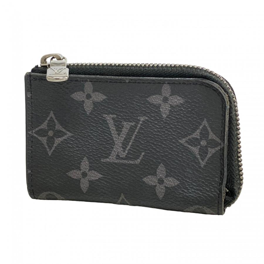 ★SALE【6dd5012】ルイヴィトン ケース モノグラム・エクリプス ポルトモネジュール M63536 ブラック【中古】メンズ LOUIS VUITTON（ルイ・ヴィトン） 【6dd5012】ルイヴィトン コイン