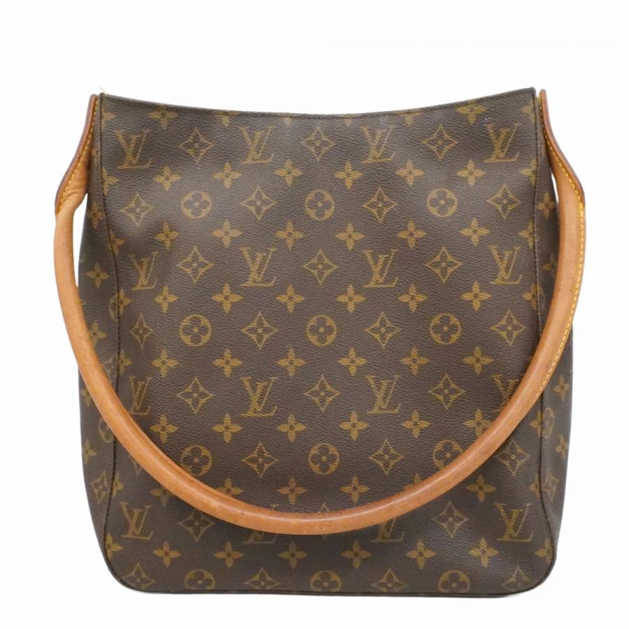 【6dd5055】ルイヴィトン ショルダーバッグ モノグラム ルーピングGM M51145 ブラウン【中古】レディース LOUIS VUITTON（ルイ・ヴィトン） 【6dd5055】ルイヴィトン ショルダー