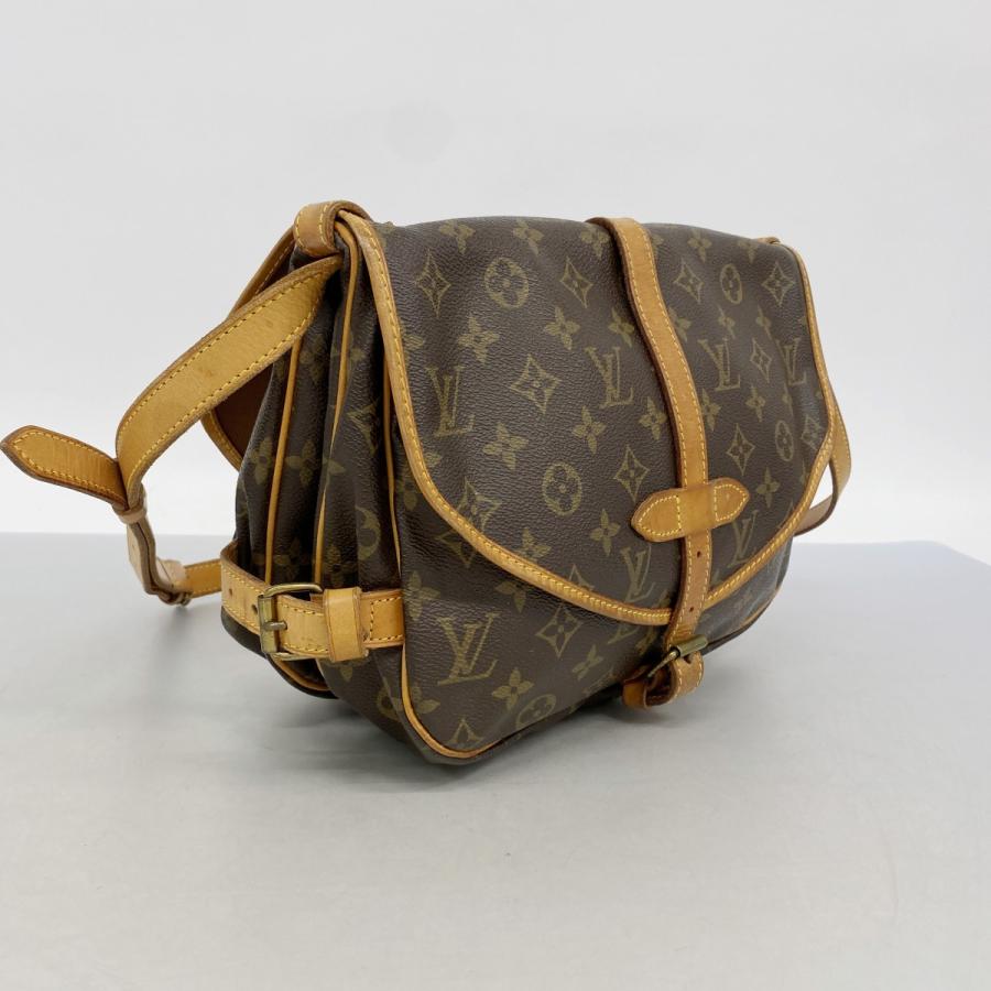 LOUIS VUITTON ルイヴィトン モノグラム ソミュール30 ショルダーバッグ M42256 ブラウン ルイヴィトン(Louis Vuitton) ソミュール30 M42256 ショルダーバッグ