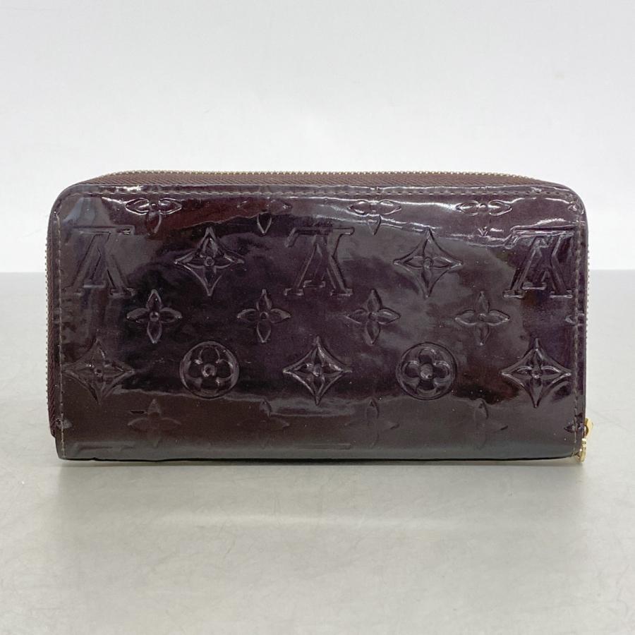 【本物保証】 ルイヴィトン LOUIS VUITTON モノグラム ヴェルニ ジッピーウォレット ラウンドファスナー 長財布 アマラント M93522 LOUIS VUITTON（ルイ・ヴィトン） 【6de5629】ルイヴィトン 長財布