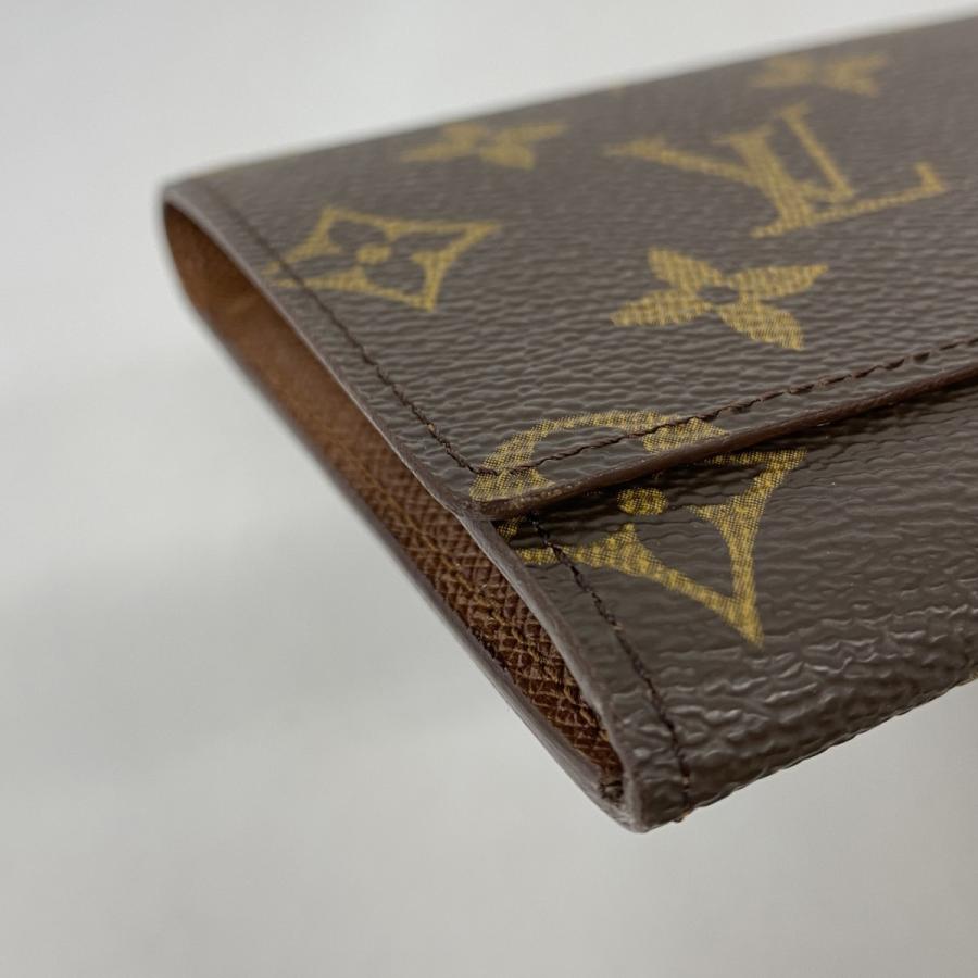 〇〇LOUIS VUITTON ルイヴィトン モノグラム ポルトエン3カルトクレディ 長財布 M61818 ブラウン LOUIS VUITTON（ルイ・ヴィトン） ポルト エン 3 カルト クレディ