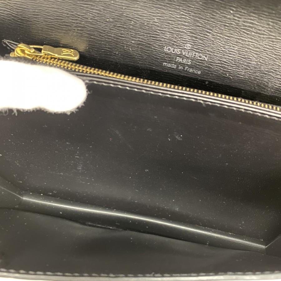 LOUIS VUITTON ルイ ヴィトン エピ フリーラン ショルダーバッグ M52402 レザー   ブラック ゴールド金具  ターンロック ビトン 【本物保証】 ルイ・ヴィトン エピ フリーラン ショルダーバッグ M52402のエピ買取の