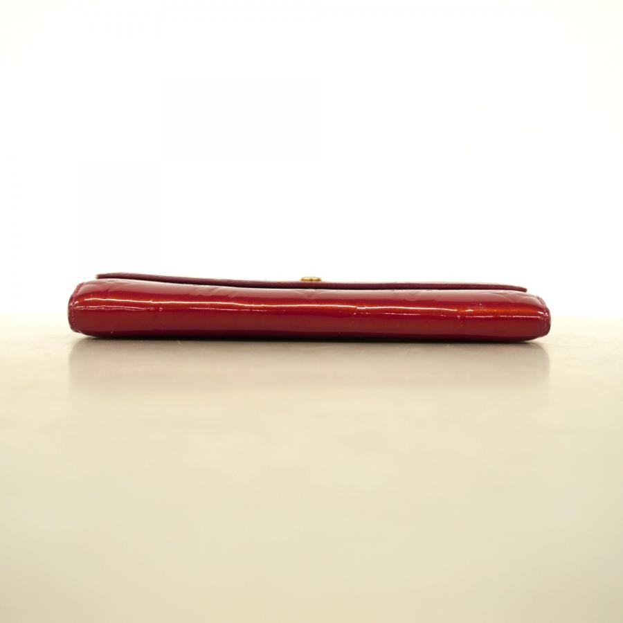 ★SALE【5bc2924】ルイヴィトン 長財布 ヴェルニ ポルトフォイユサラ M91739 ルージュグルナディーヌ【中古】レディース LOUIS VUITTON - 【6de6005】ルイヴィトン 長財布 ヴェルニ