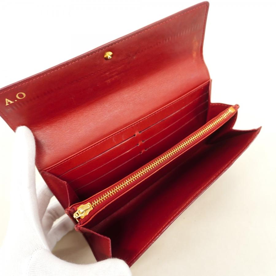 ★SALE【5bc2924】ルイヴィトン 長財布 ヴェルニ ポルトフォイユサラ M91739 ルージュグルナディーヌ【中古】レディース LOUIS VUITTON】ルイヴィトン『モノグラム ヴェルニ ポルトフォイユ
