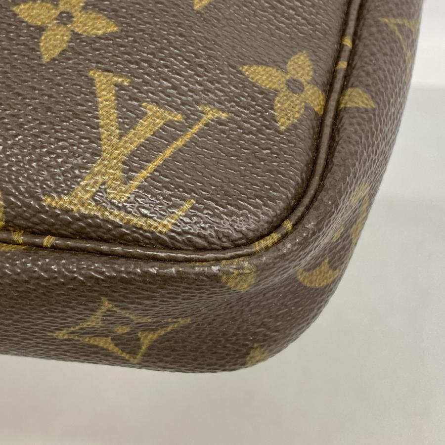 【6ea0345】ルイヴィトン ポーチ モノグラム ポシェットアクセソワール M51980 ブラウン【中古】レディース_5