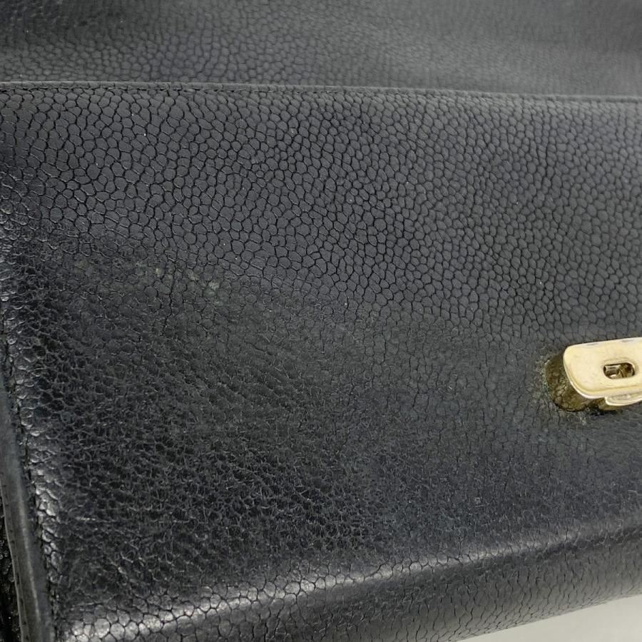 (中古)シャネル マトラッセ カーフスキン 長財布 CHANEL（シャネル） （未使用保管品）シャネル マトラッセ 2.55 二