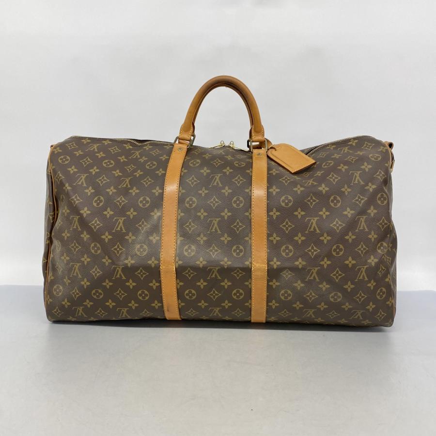 【6eb0873】ルイヴィトン ボストンバッグ モノグラム キーポルバンドリエール60 M41412 ブラウン【中古】メンズ レディース ユニセックス_12