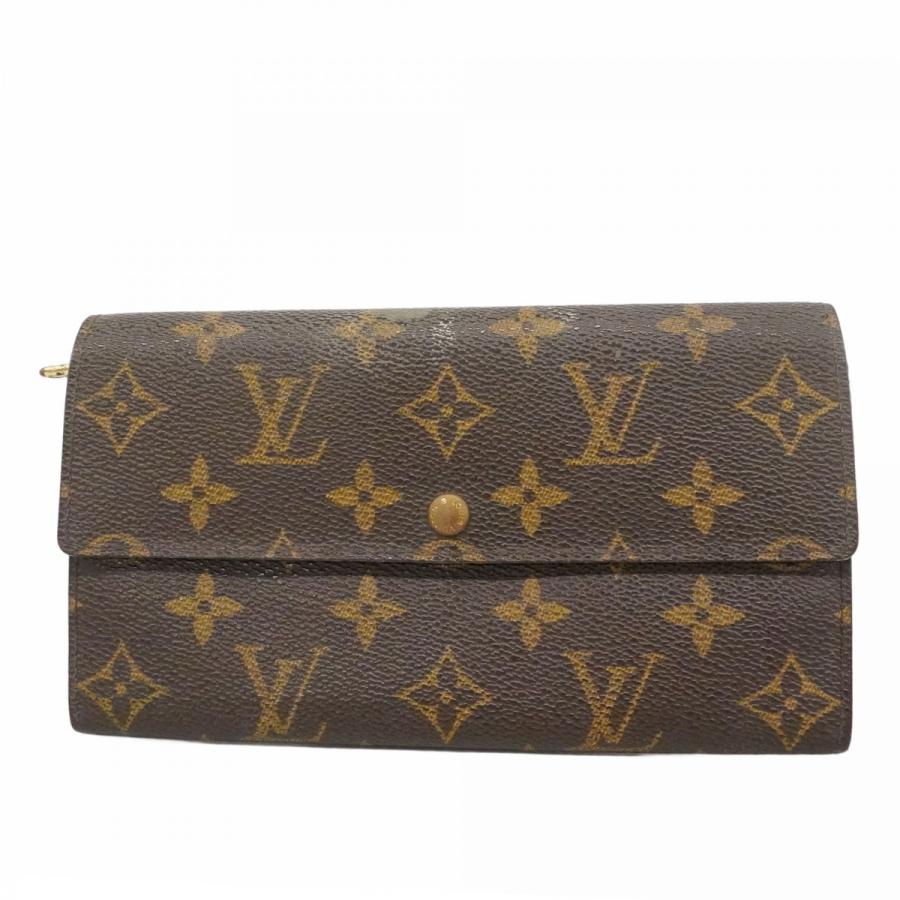 ルイヴィトン モノグラ厶 ポシェット ポルトモネ クレディ 長財布 A6 LOUIS VUITTON（ルイ・ヴィトン） 【6eb1332】ルイヴィトン 長財布