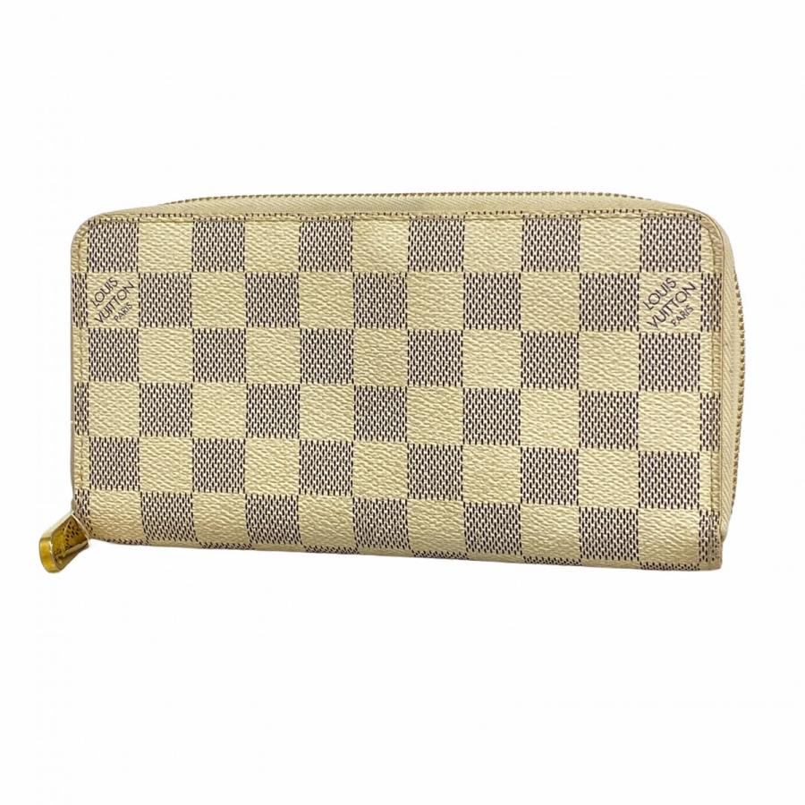 美品 ルイヴィトン ダミエアズール ジッピーウォレット 長財布 N60019 LOUIS VUITTON（ルイ・ヴィトン） 【6eb1683】ルイヴィトン 長財布