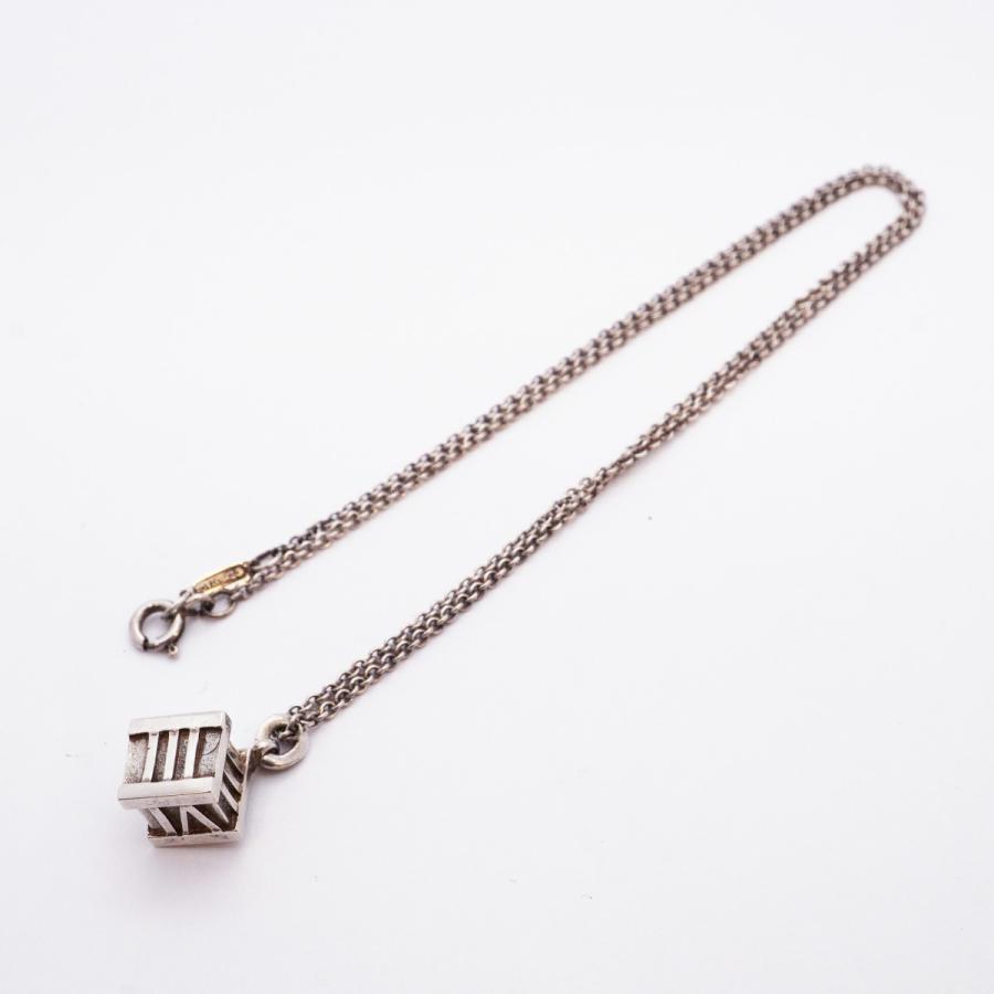 Tiffany ティファニー　アトラスキューブ　シルバーネックレス TIFFANY&Co.（ティファニー） 【6jab0200】ティファニー ネックレス