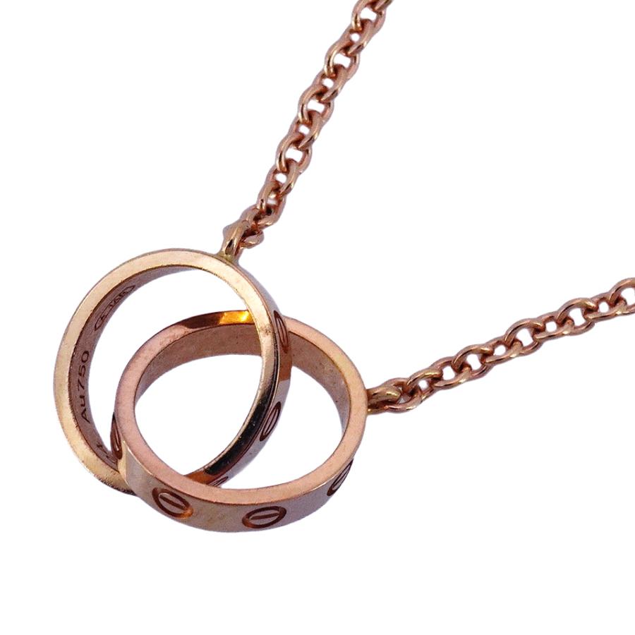 Cartier ピンクゴールド ネックレス Cartier（カルティエ） 【6jab0319】カルティエ ネックレス ベビーラブ