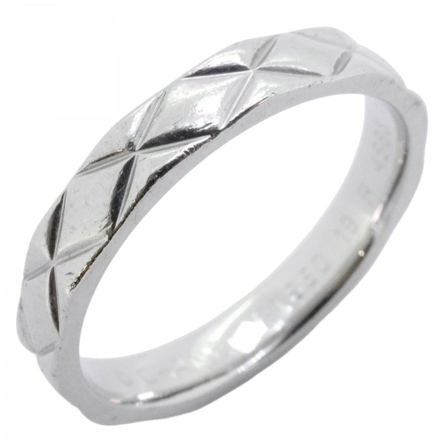 CHANEL（シャネル） 【6jab0431】シャネル リング マトラッセ Pt950