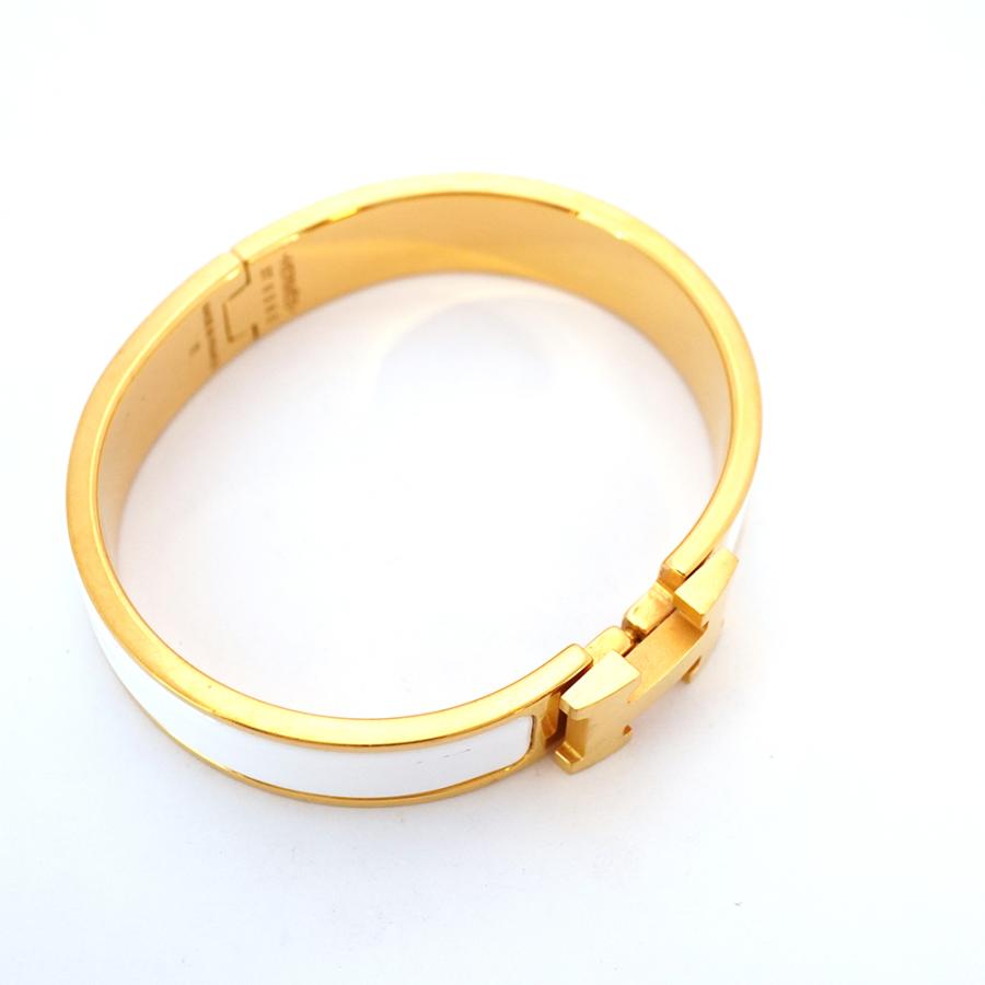 6jbb0244-k】エルメス バングル クリッククラックPM GPメッキ