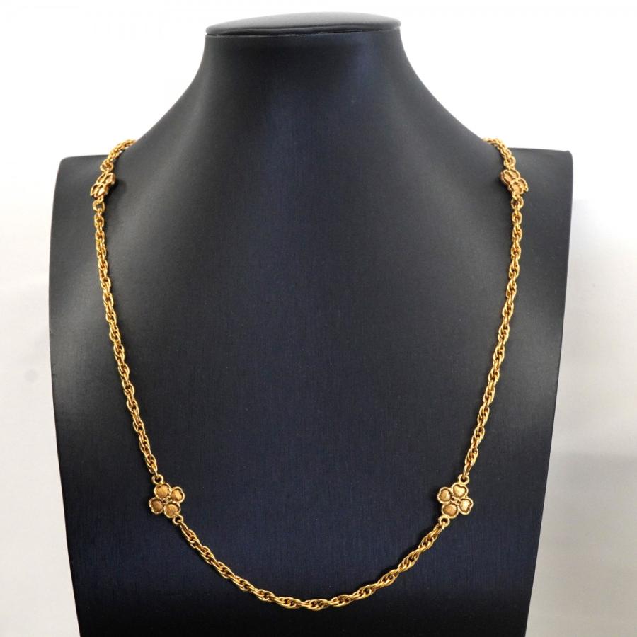 CHANEL ヴィンテージ　デザインネックレス　クローバー　ココマーク CHANEL（シャネル） 【6jdb0624】シャネル ネックレス ヴィンテージ