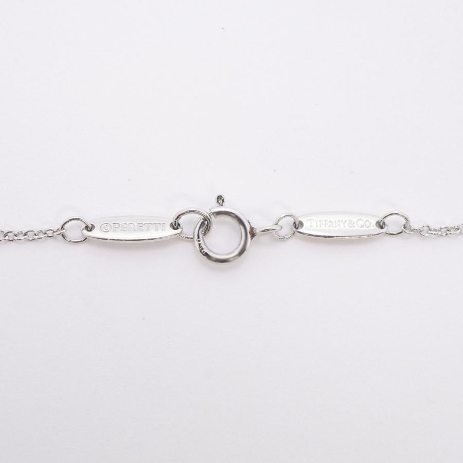 【6jdb0835】ティファニー ネックレス バイザヤード 1PD Pt950 プラチナ ダイヤモンド【中古】レディース_3