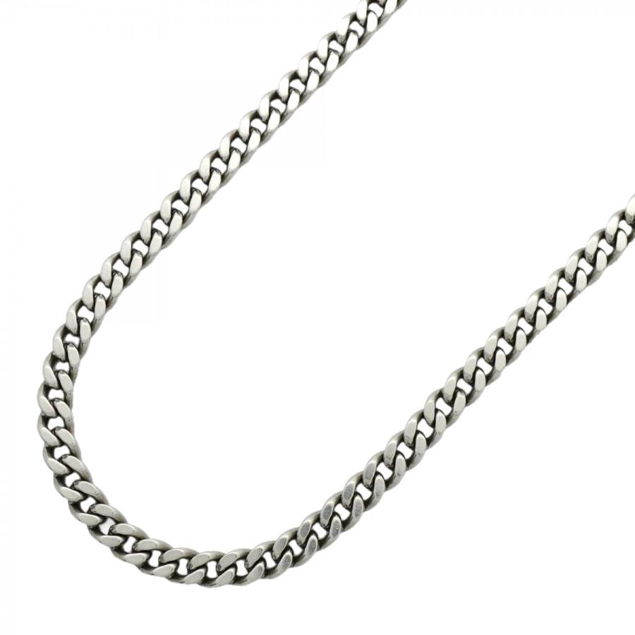 6khb0030】喜平 ネックレス Pt850 プラチナ 2面 シングル 53.9cm 50.1g 