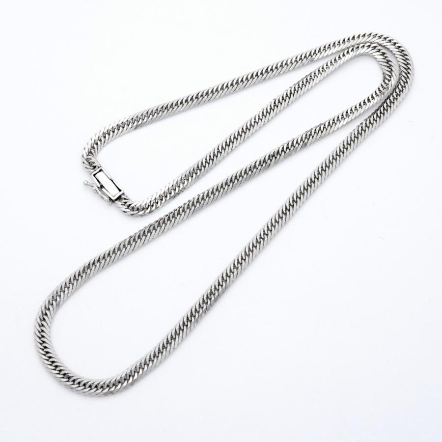 【6khd0003】喜平 ネックレス Pt900 プラチナ 8面 トリプル 50.4cm 30.6g キヘイ【中古】メンズ レディース ユニセックス_2