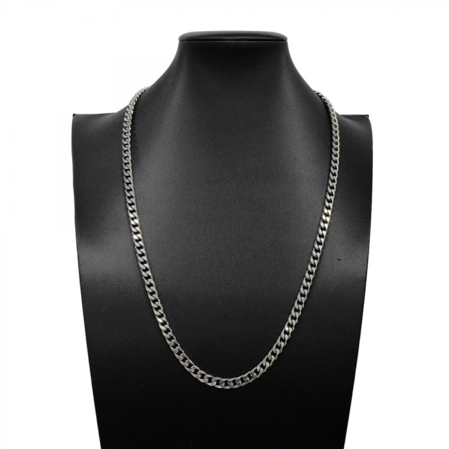 プラチナ850喜平Wネックレス 6khd0076】喜平 ネックレス Pt850 プラチナ 8面 シングル 60.2cm 100.7
