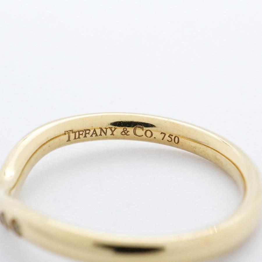 TIFFANY&Co. 【5jgb0729】ティファニー リング カーブドバンド