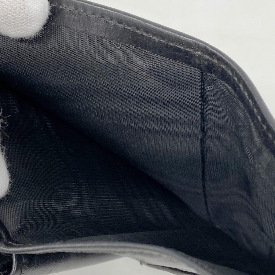 CELINE 【5hb1244-h】セリーヌ 財布 マカダム PVC ブラック ゴールド  