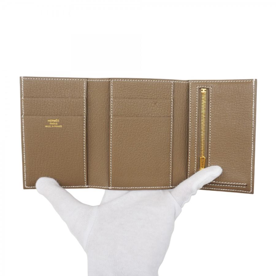 HERMES 【5hc2695-h】エルメス 三つ折り財布 ベアンコンビネ