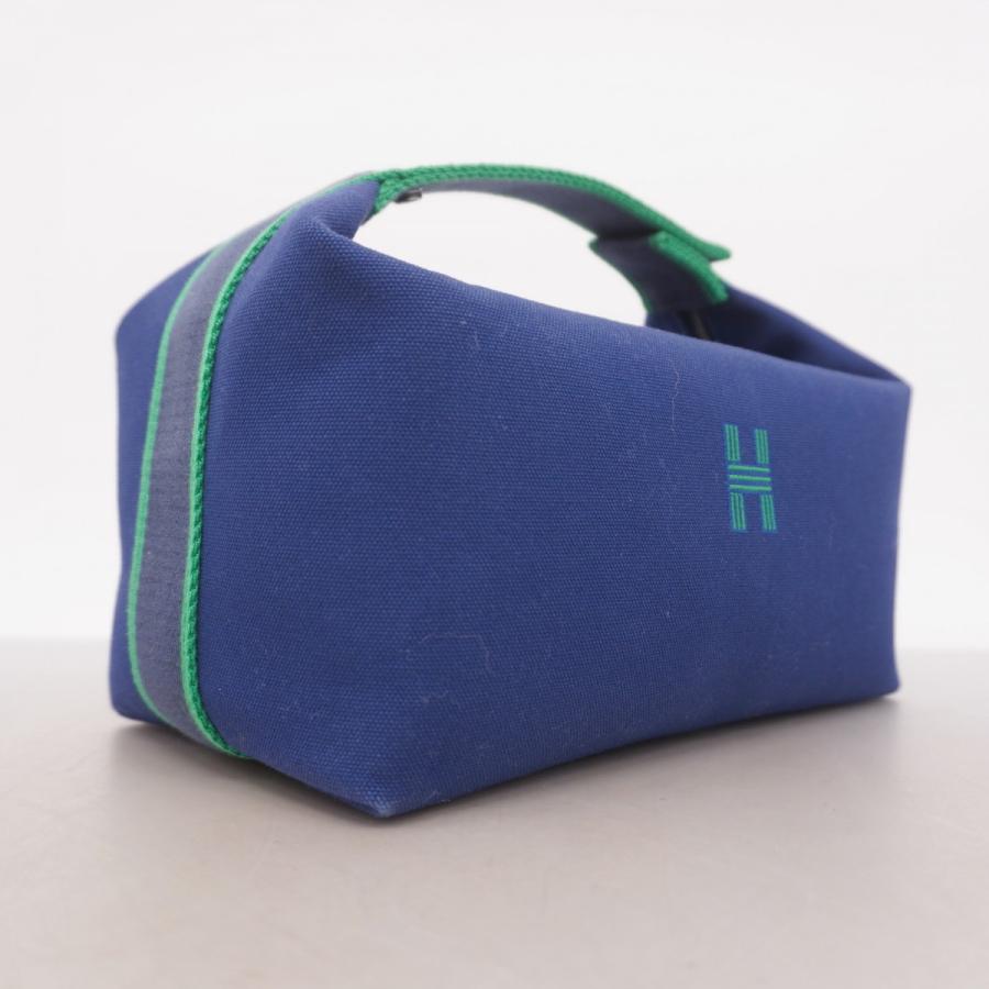 5hc2682】エルメス ハンドバッグ ブリッドアブラックGM キャンバス  